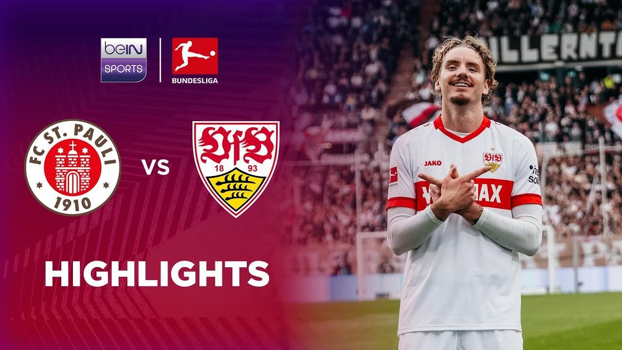 #ไฮไลท์ฟุตบอล [ ซังค์ เพาลี 0 - 1 สตุ๊ตการ์ต ] บุนเดสลีก้า เยอรมัน 2025/4.5.68