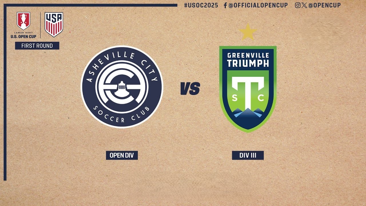 #ไฮไลท์ฟุตบอล [ แอชวิลล์ ซิตี้ 0 - 0 กรีนวิลล์ เอสซี ] ยูเอสเอ โอเพ่น คัพ 2025/19.3.68