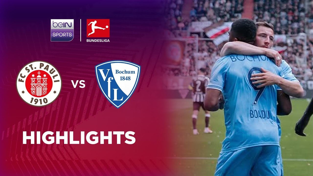 #ไฮไลท์ฟุตบอล [ ซังต์ เพาลี 0 - 2 โบคุ่ม ] บุนเดสลีก้า เยอรมัน 2025/18.5.68