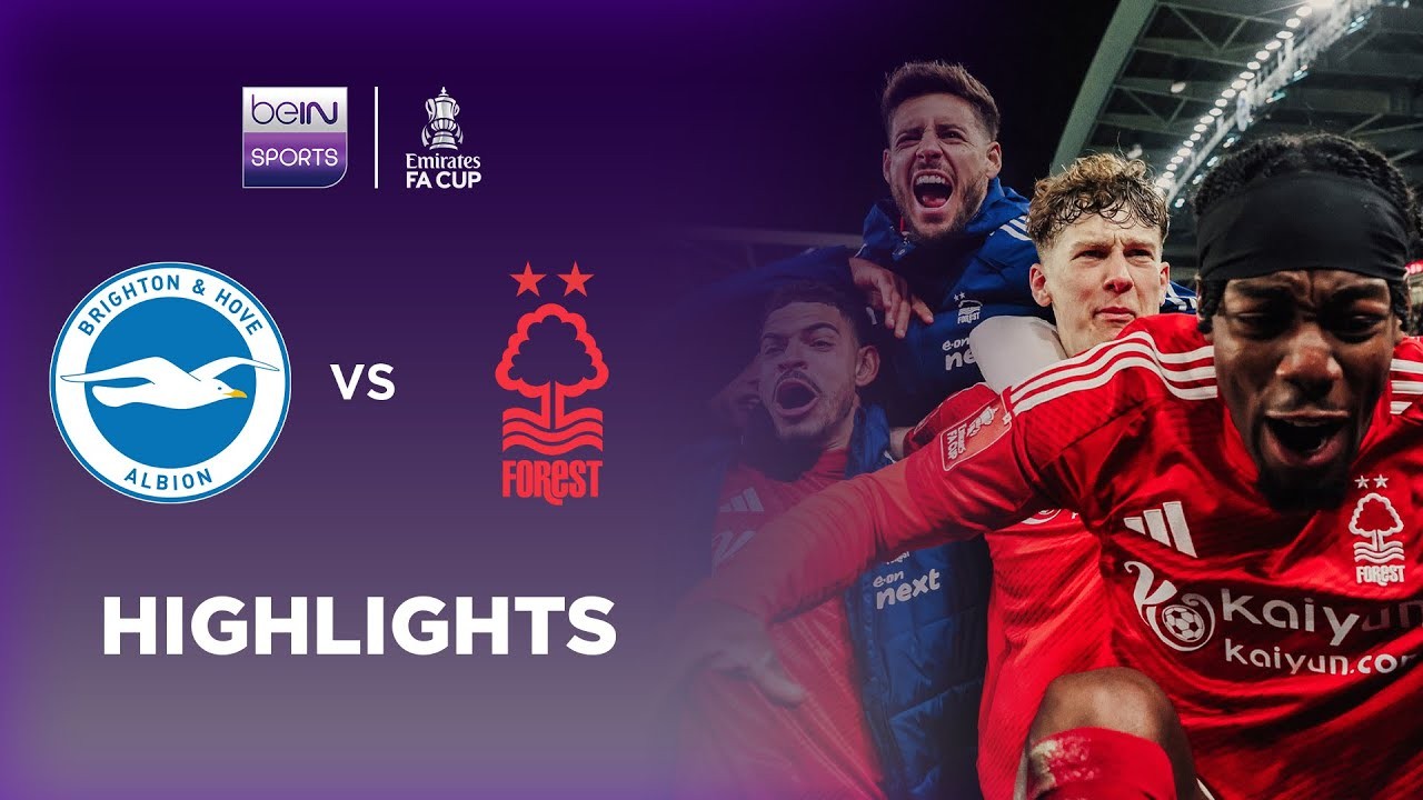 #ไฮไลท์ฟุตบอล [ ไบรท์ตัน 0 - 0 น็อตติ้งแฮม ฟอเรสต์ (จุดโทษ 3 - 4) ] เอฟเอคัฟ อังกฤษ (รอบ8ทีมสุดท้าย) 2025/30.3.68