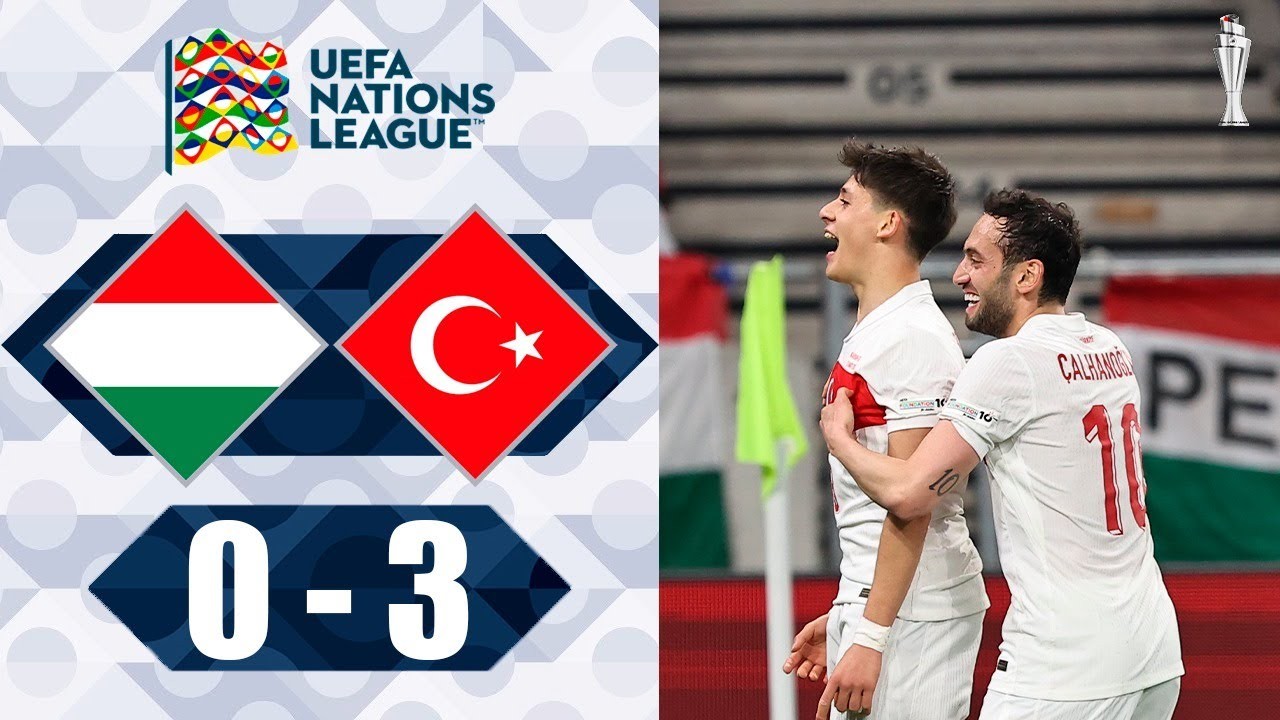 #ไฮไลท์ฟุตบอล [ ฮังการี 0 - 3 ตุรกี ] ยูฟ่า เนชั่นส์ ลีก 2025/24.3.68