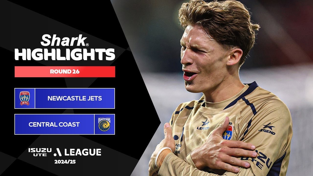 #ไฮไลท์ฟุตบอล [ นิวคาสเซิ่ล เจ็ทส์ 6 - 0 เซ็นทรัล โคสต์ มาริเนิร์ส ] เอลีก ออสเตรเลีย 2025/12.4.68