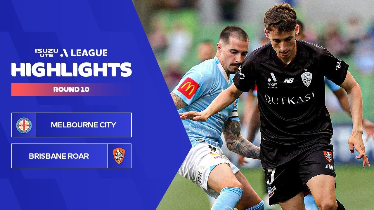 #ไฮไลท์ฟุตบอล [ เมลเบิร์น ซิตี้ 8 - 1 บริสแบน โรว์ ] เอลีก ออสเตรเลีย 2023/29.12.66