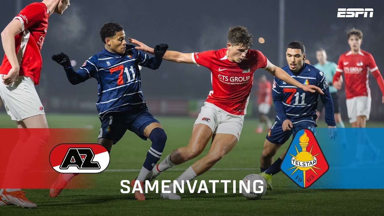 #ไฮไลท์ฟุตบอล [ อาแซด อัลค์มาร์(เยาวชน) 1 - 2 เอสซี เทลสตาร์ ] จูปิแลร์ลีก ฮอลแลนด์ 2025/4.3.68