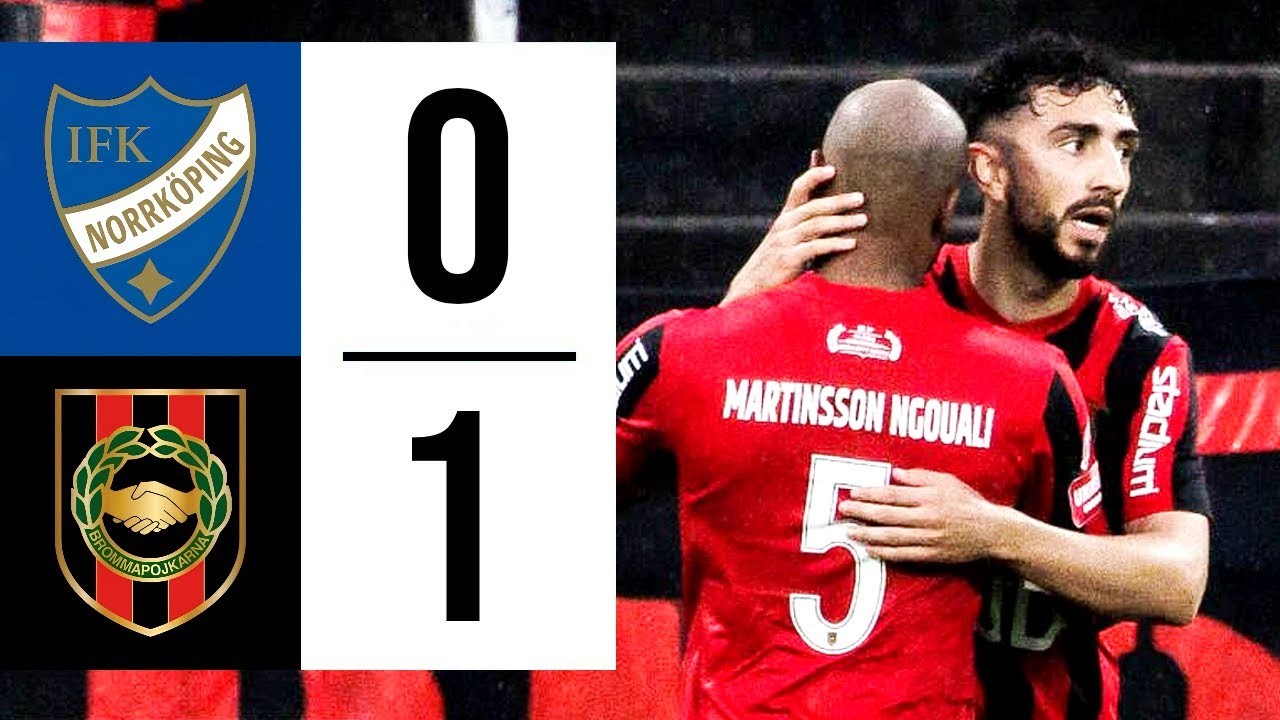 #ไฮไลท์ฟุตบอล [ นอร์โคปิ้ง 0 - 1 บรอมมาปอจคาร์น่า ] สวีเดน ออลสเวนส์คาน 2025/8.7.68