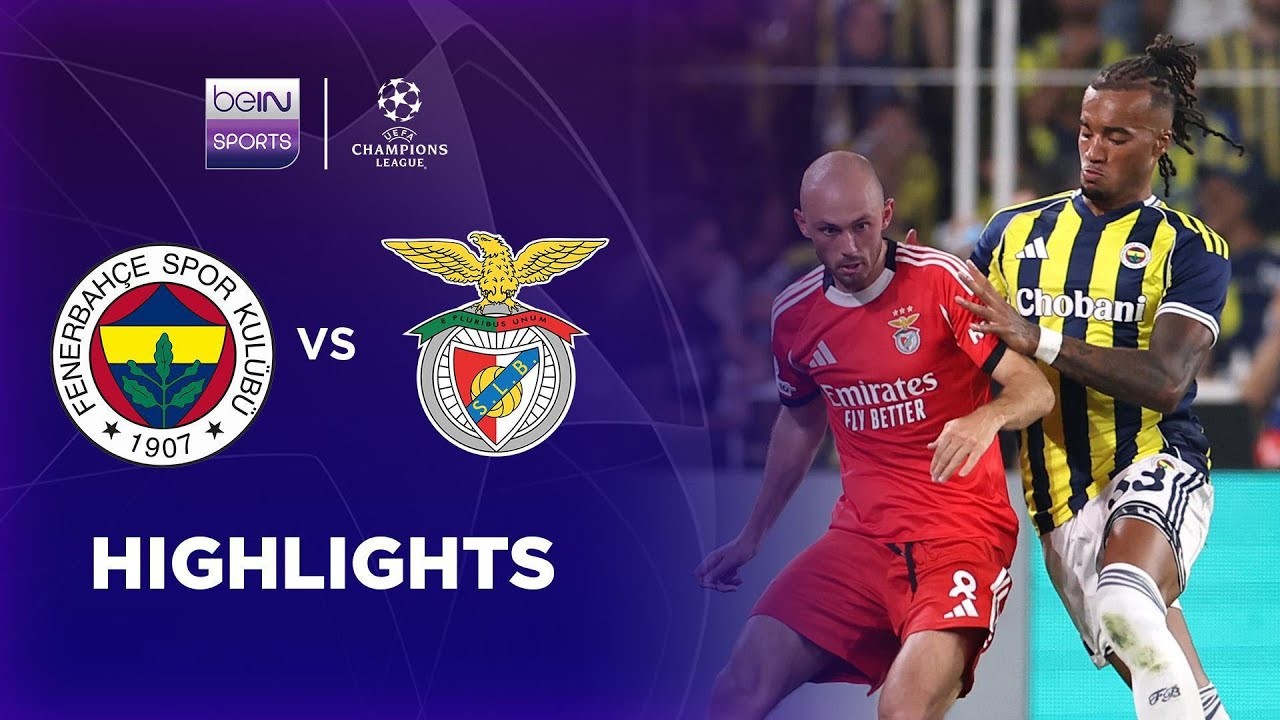 #ไฮไลท์ฟุตบอล [ เฟเนร์บาห์เช่ 0 - 0 เบนฟิก้า ] ยูฟ่า แชมเปี้ยนส์ลีก (รอบคัดเลือก) 2025/21.8.68