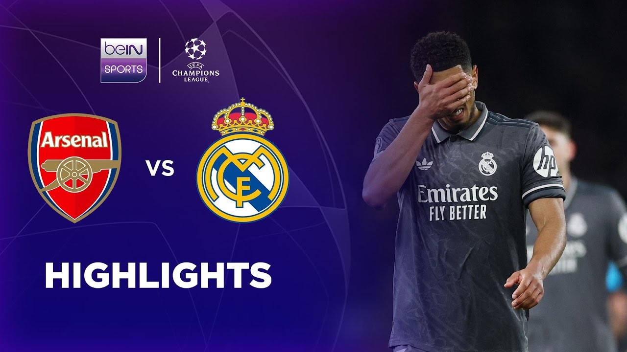 #ไฮไลท์ฟุตบอล [ อาร์เซน่อล 3 - 0 เรอัล มาดริด ] ยูฟ่า แชมเปี้ยนส์ ลีก (รอบ8ทีมสุดท้าย)นัดแรก 2025/9.4.68