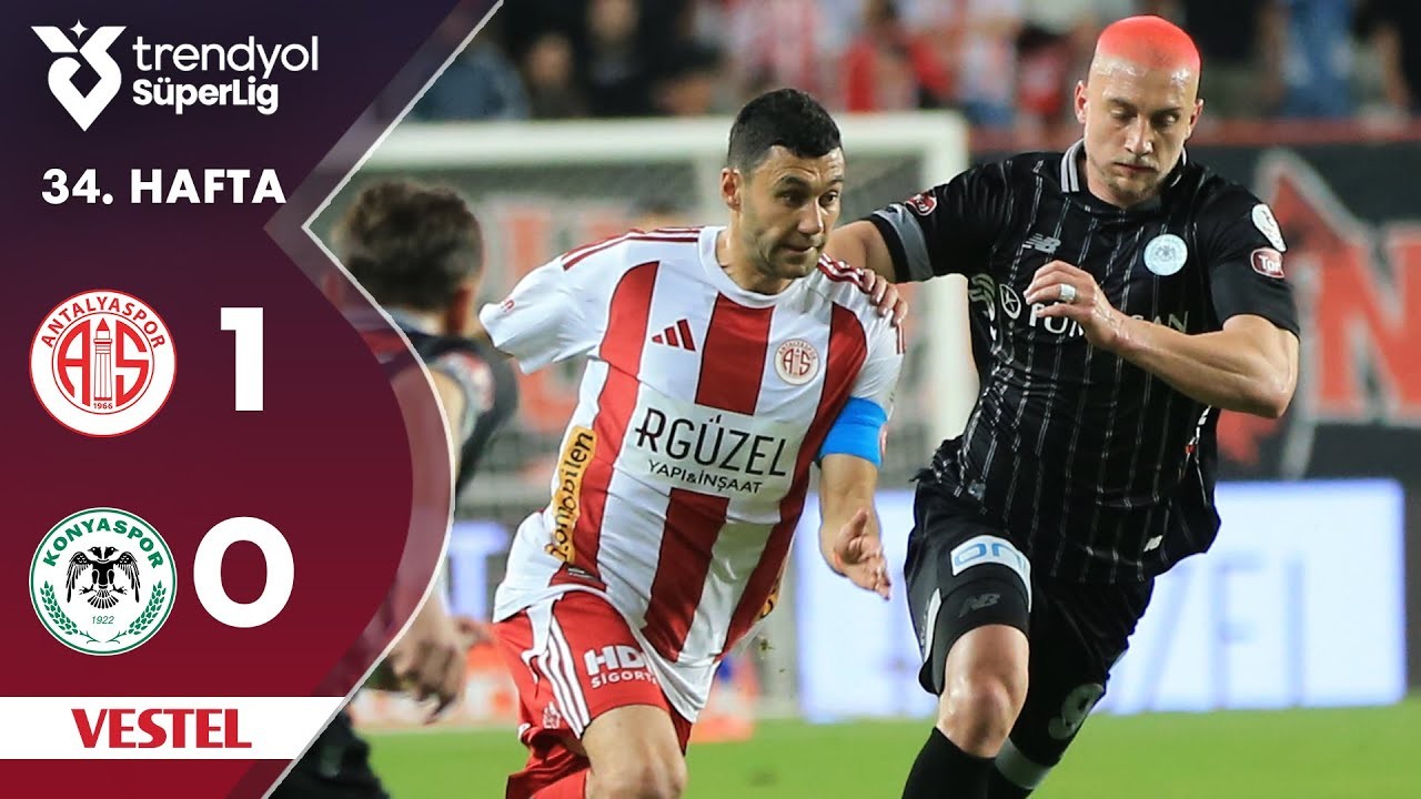 #ไฮไลท์ฟุตบอล [ อันตัลยาสปอร์ 1 - 0 คอนยาสปอร์ ] ตุรกี ซุปเปอร์ลีก 2025/3.5.68