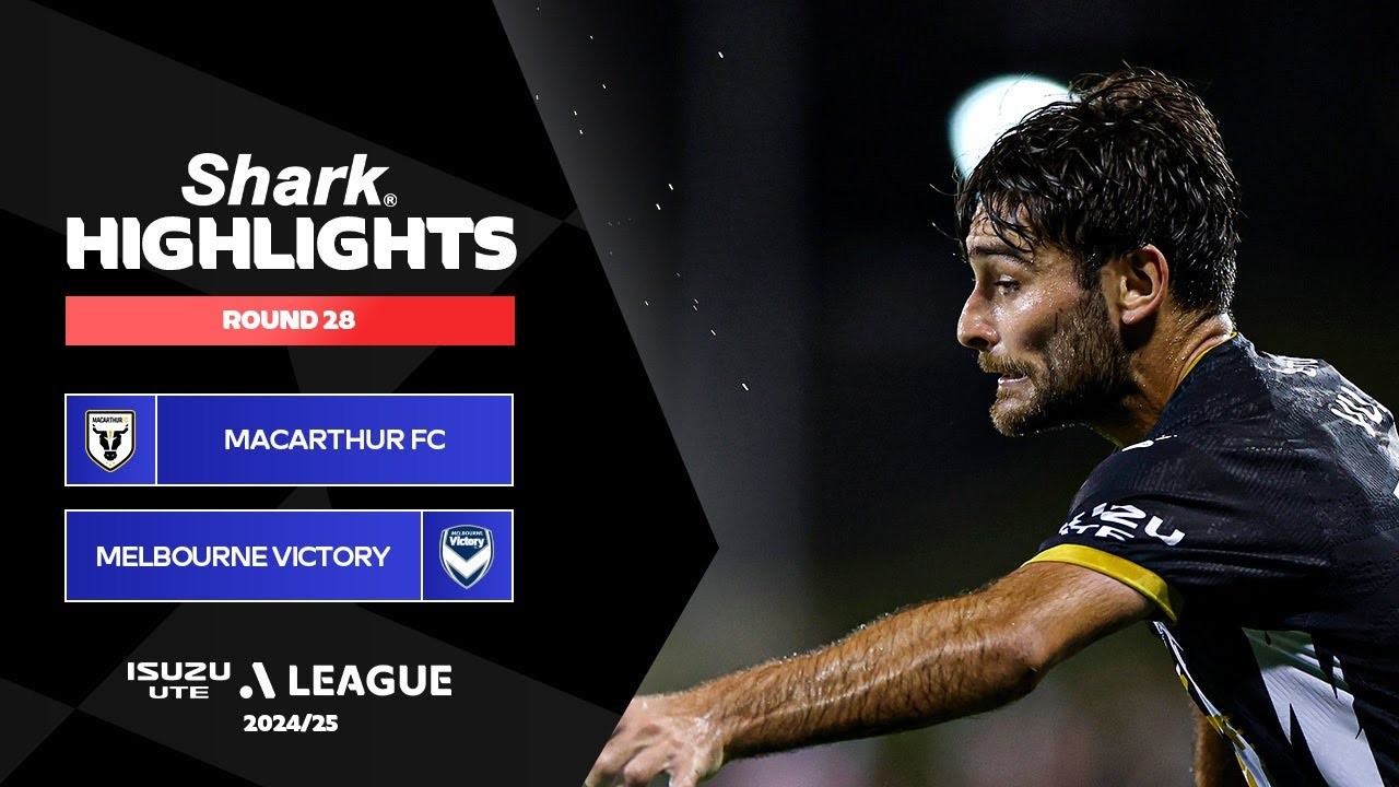 #ไฮไลท์ฟุตบอล [ เอฟซี แมคอาร์เธอร์ 1 - 2 เมลเบิร์น วิคตอรี่ ] เอลีก ออสเตรเลีย 2025/25.4.68