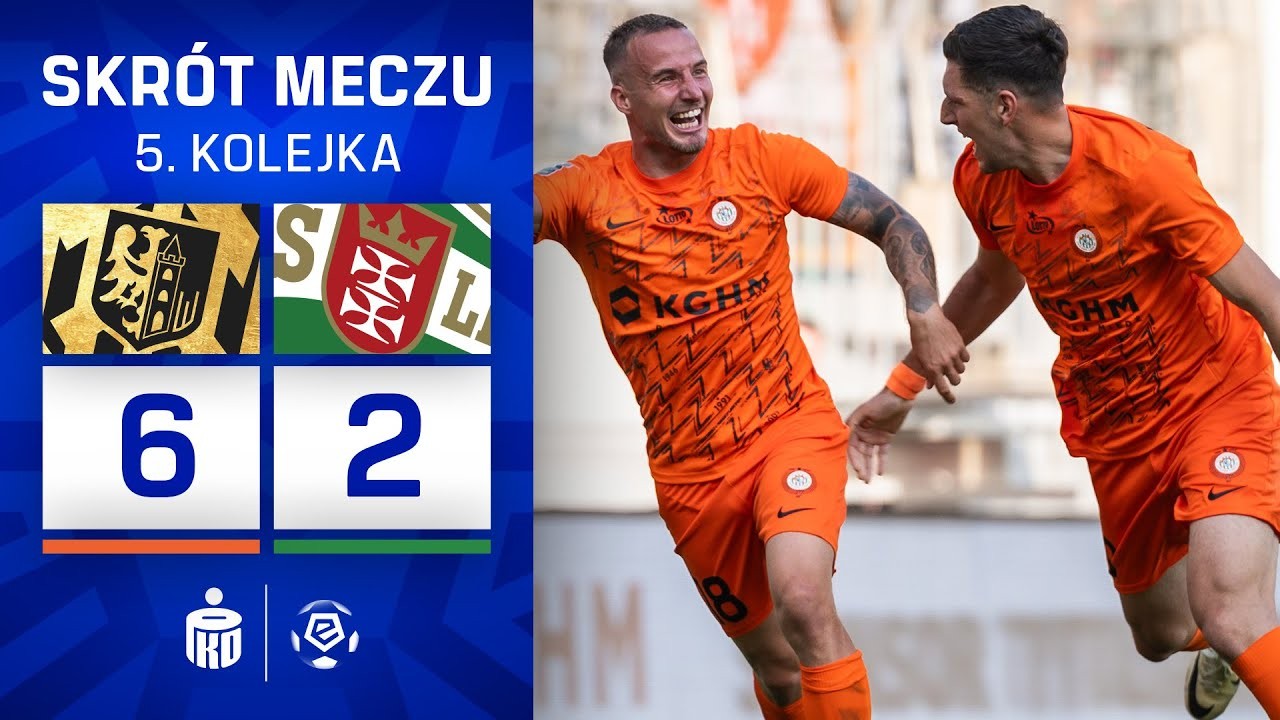 #ไฮไลท์ฟุตบอล [ ซาเกลบี้ ลูบิน 6 - 2 เลเชีย กอเดนซ์ ] โปแลนด์ เอ็คสตรัคลาซ่า 2025/16.8.68