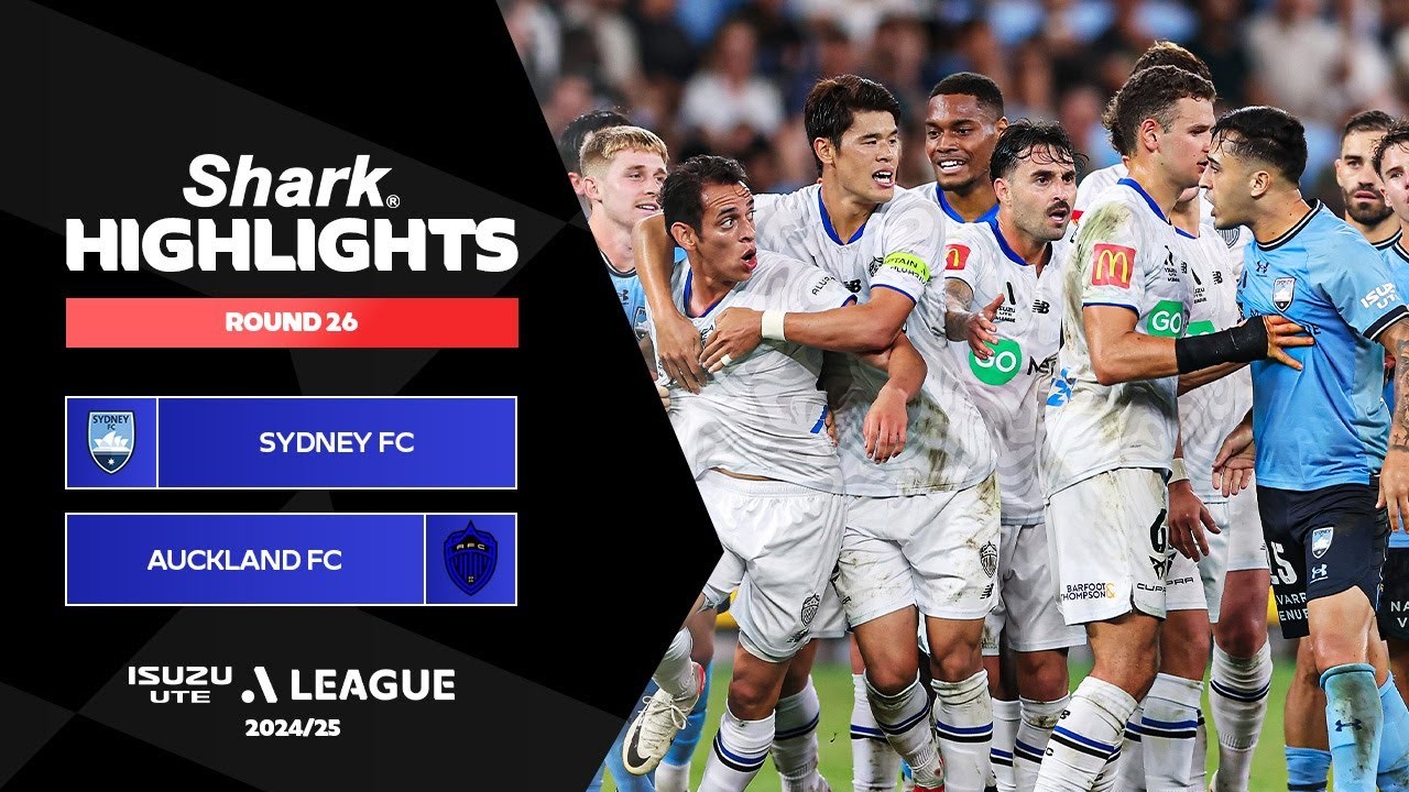 #ไฮไลท์ฟุตบอล [ ซิดนีย์ เอฟซี 2 - 2 โอ๊คแลนด์ เอฟซี ] เอลีก ออสเตรเลีย 2025/12.4.68