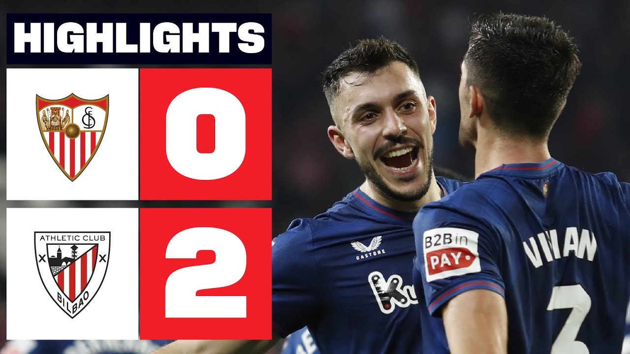 #ไฮไลท์ฟุตบอล [ เซบีย่า 0 - 2 แอธเลติก บิลเบา ] ลาลีก้า สเปน 2024/5.1.67