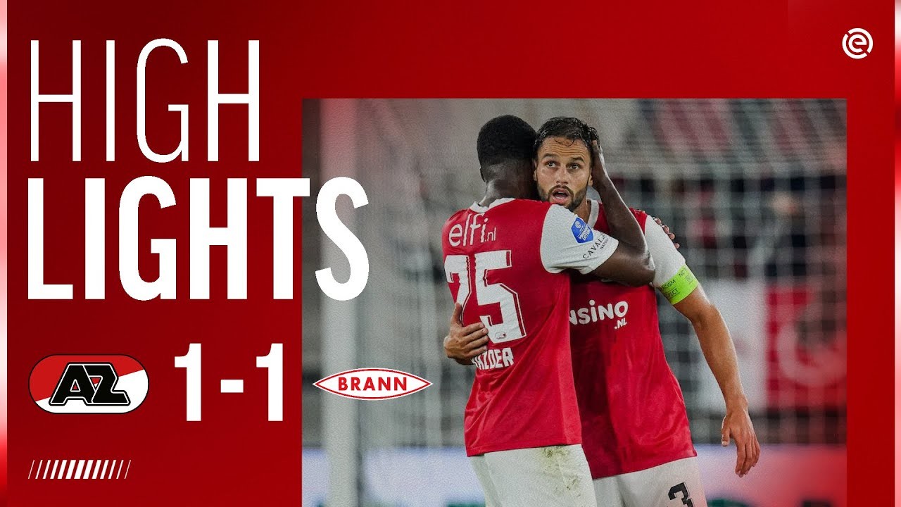 #ไฮไลท์ฟุตบอล [ อาแซด อัลค์มาร์ 1 - 1 เอสเค บรานน์ ] ยูฟ่า ยูโรป้า คอนเฟอเร้นซ์ลีก 2023