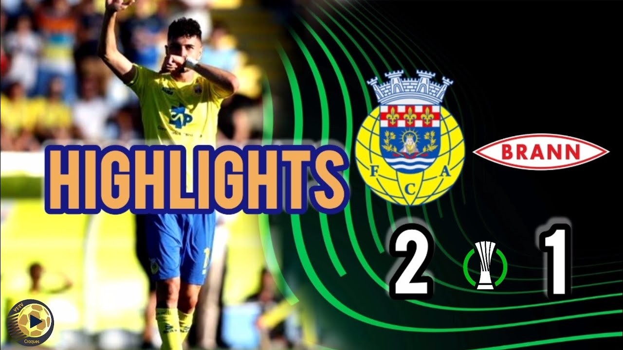 #ไฮไลท์ฟุตบอล [ เอฟซี อารัวก้า 2 - 1 เอสเค บรานน์ ] ยูฟ่า ยูโรป้า คอนเฟอเรนซ์ลีก 2023