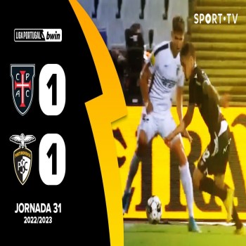 ไฮไลท์ฟุตบอล! คาซ่า เพียเอซี 1 - 1 ปอร์ติโมเนนเซ่ & ลีกา ซาเกรส โปรตุเกส