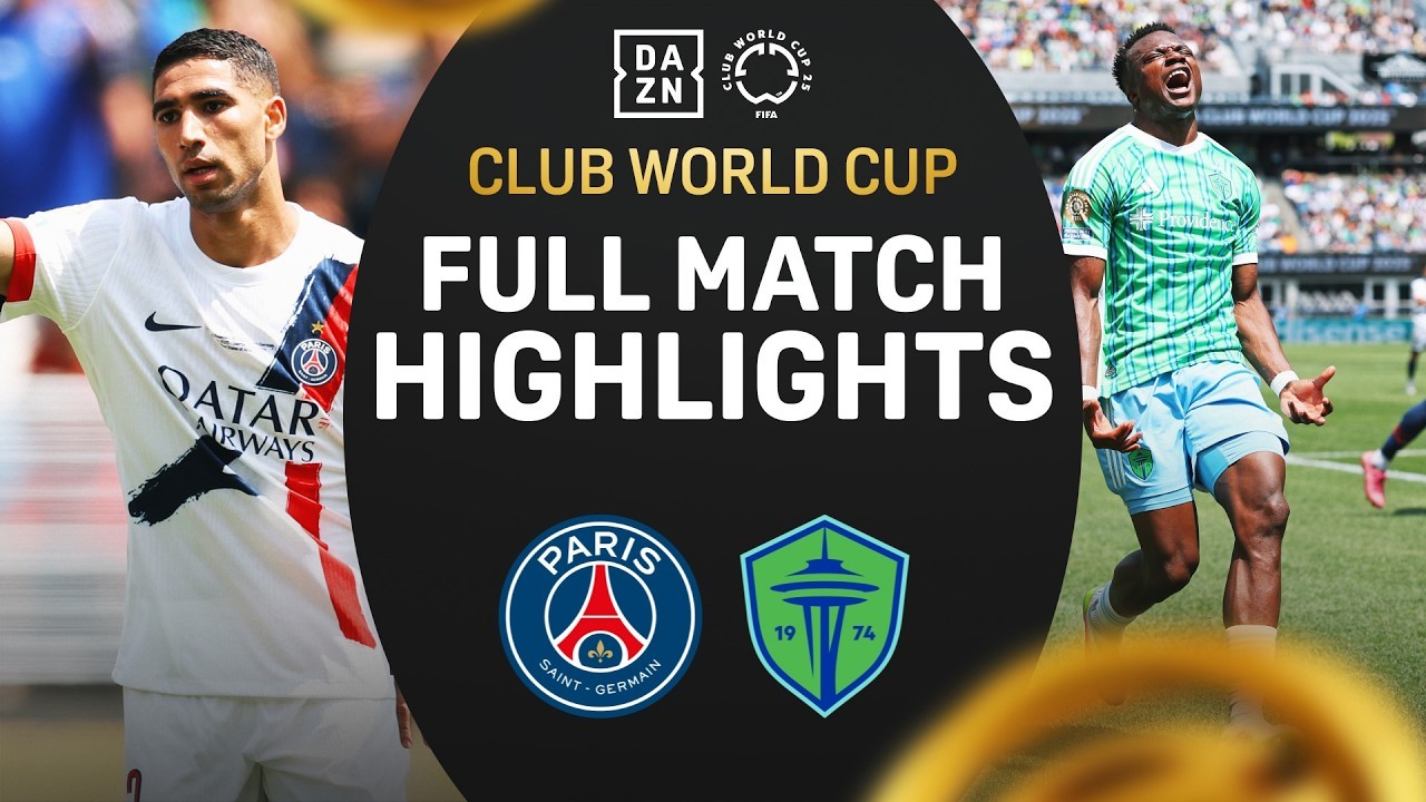 #ไฮไลท์ฟุตบอล [ ซีแอตเทิล ซาวน์เดอร์(ยูเอสเอ) 0 - 2 ปารีส แซงต์ แชร์กแมง(ฝรั่งเศส) ] ฟีฟ่า คลับ เวิลด์ คัพ 2025/24.6.68