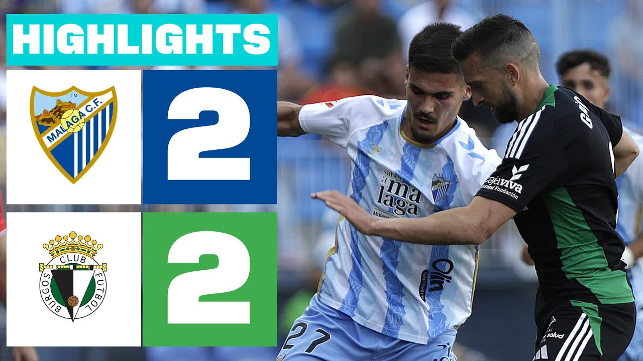 #ไฮไลท์ฟุตบอล [ มาลาก้า 2 - 2 บูร์โกส ซีเอฟ ] อเดลันเต้ สเปน 2025/1.6.68