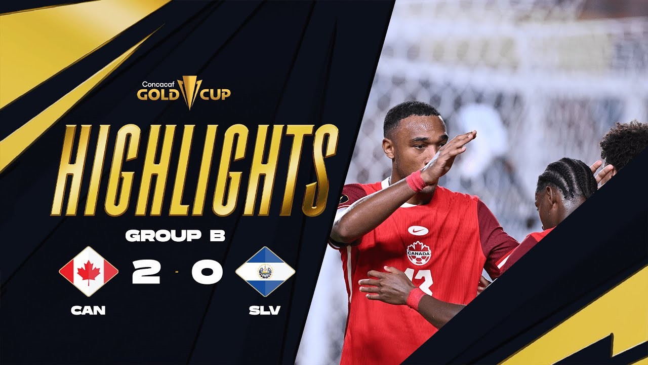 #ไฮไลท์ฟุตบอล [ แคนาดา 2 - 0 เอลซัลวาดอร์ ] คอนคาเคฟ โกลด์ คัพ 2025/25.6.68