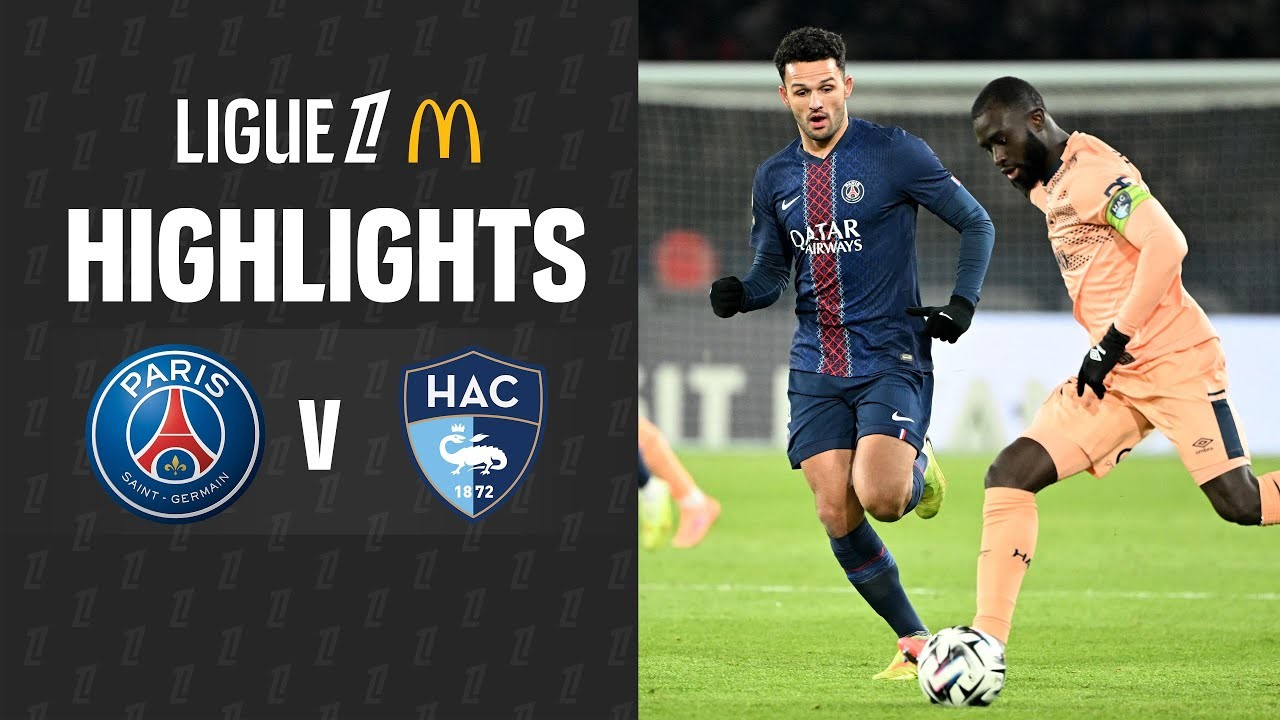 #ไฮไลท์ฟุตบอล [ ปารีส แซงต์ แชร์กแมง 3 - 0 เลอ อาฟร์ ] ลีกเอิง ฝรั่งเศส 2025/23.11.68