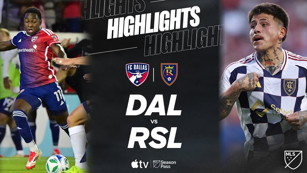 #ไฮไลท์ฟุตบอล [ เอฟซี ดัลลัส 1 - 1 รีล ซอลต์ เลค ] ยูเอสเอ เมเจอร์ลีก ซอคเกอร์ 2025/11.5.68