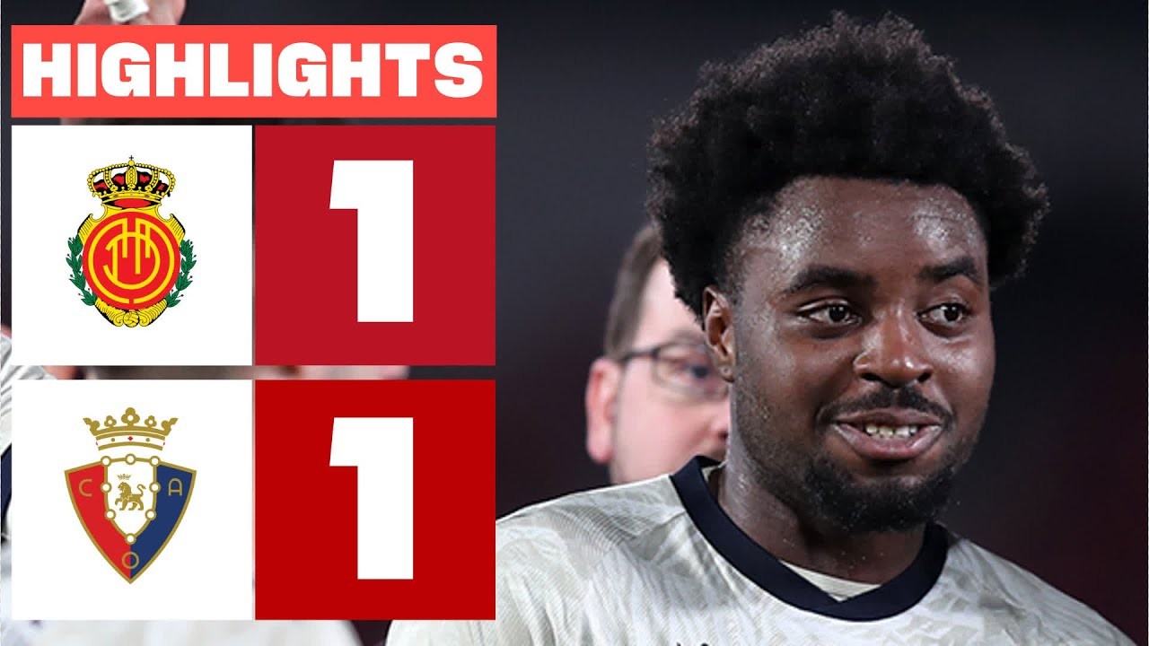 #ไฮไลท์ฟุตบอล [ มายอร์ก้า 1 - 1 โอซาซูน่า ] ลาลีก้า สเปน 2025/11.2.68