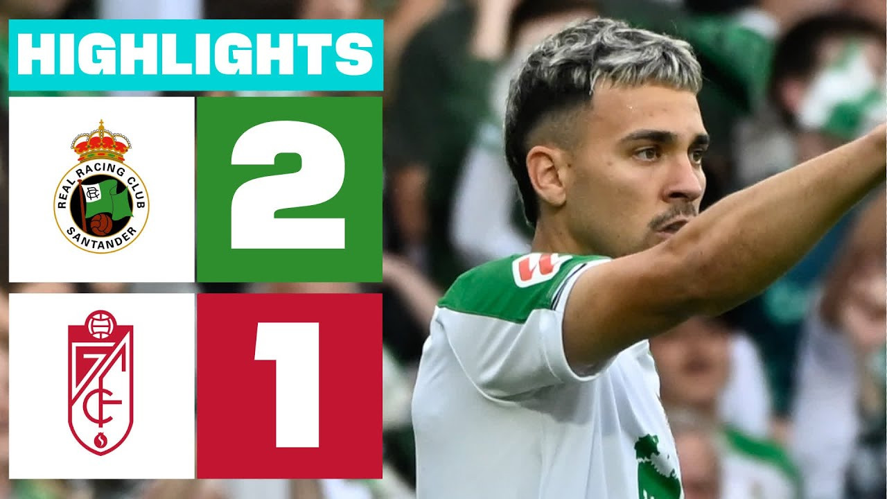 #ไฮไลท์ฟุตบอล [ ราซิ่ง ซานตานเดร์ 2 - 1 กรานาด้า ] อเดลันเต้ สเปน 2025/2.6.68