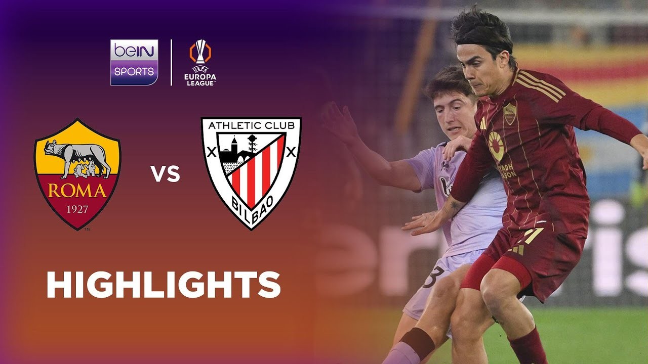 #ไฮไลท์ฟุตบอล [ เอเอส โรม่า 2 - 1 แอธเลติก บิลเบา ] ยูฟ่า ยูโรป้า ลีก (รอบ16ทีมสุดท้าย)นัดแรก 2025/7.3.68