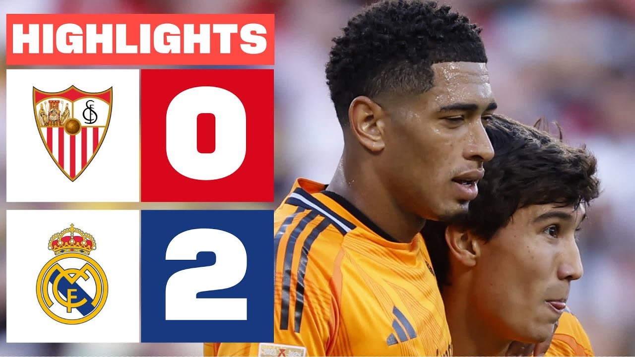 #ไฮไลท์ฟุตบอล [ เซบีย่า 0 - 2 เรอัล มาดริด ] ลาลีก้า สเปน 2025/19.5.68