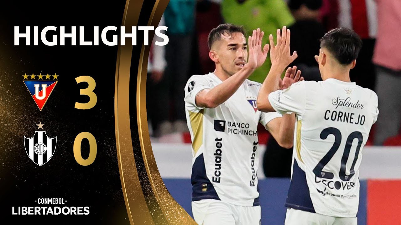 #ไฮไลท์ฟุตบอล [ แอลดียู ควิโต 3 - 0 เซนทรัล คอร์โดบ้า ] โคปา ลิเบอร์ตาดอเรส 2025/29.5.68