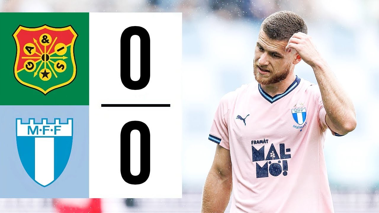 #ไฮไลท์ฟุตบอล [ จีเอไอเอส 0 - 0 มัลโม่ ] สวีเดน ออลสเวนส์คาน 2025/6.7.68