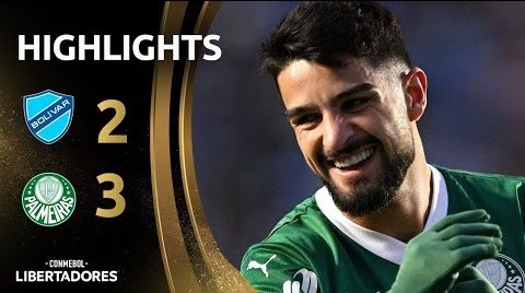 #ไฮไลท์ฟุตบอล [ โบลิวาร์ 2 - 3 พัลไมรัส ] โคปา ลิเบอร์ตาดอเรส 2025/25.4.68