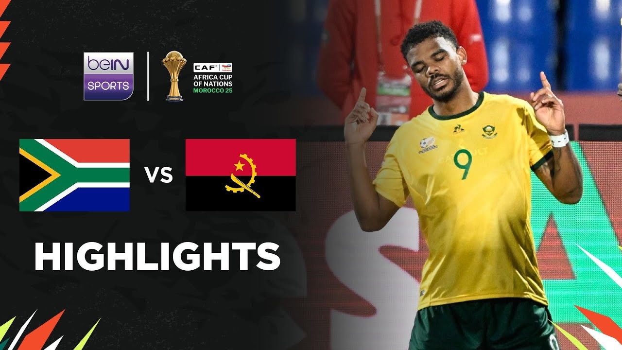 #ไฮไลท์ฟุตบอล [ แอฟริกาใต้ 2 - 1 แองโกลา ] แอฟริกา คัพ ออฟ เนชั่นส์ 2025/23.12.68