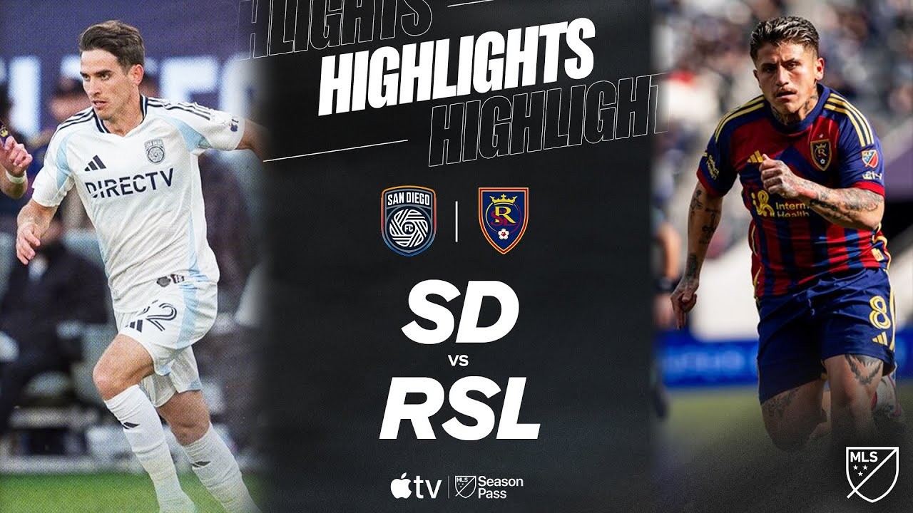 #ไฮไลท์ฟุตบอล [ ซานดิเอโก้ เอฟซี 1 - 3 รีล ซอลต์ เลค ] ยูเอสเอ เมเจอร์ลีก ซอคเกอร์ 2025/27.4.68