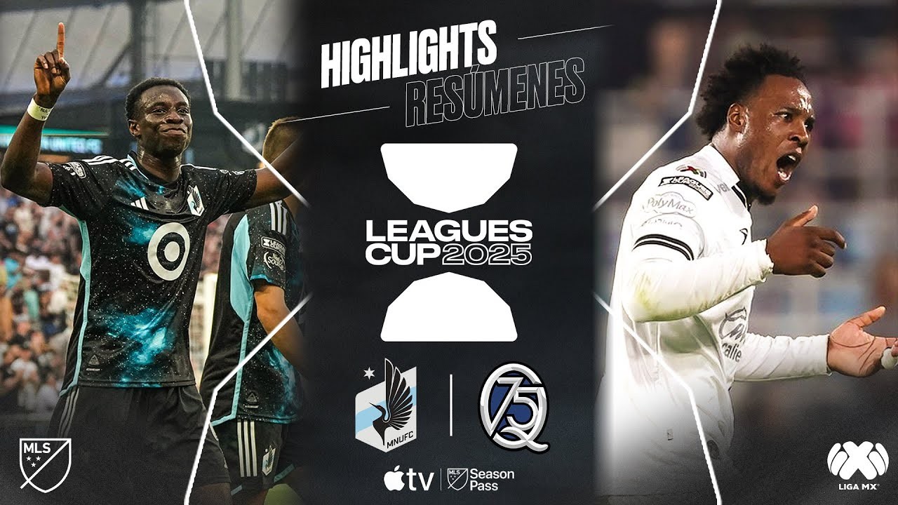 #ไฮไลท์ฟุตบอล [ มินนิโซต้า ยูไนเต็ด 4 - 1 กัวเรตาโร่ เอฟซี ] อเมริกา ลีกคัพ 2025/31.7.68