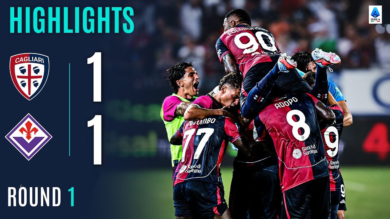 #ไฮไลท์ฟุตบอล [ กายารี่ 1 - 1 ฟิออเรนติน่า ] กัลโช่ เซเรียอา อิตาลี 2025/25.8.68