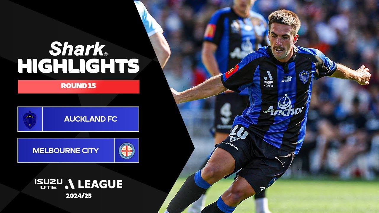 #ไฮไลท์ฟุตบอล [ โอ๊คแลนด์ เอฟซี 3 - 0 เมลเบิร์น ซิตี้ ] เอลีก ออสเตรเลีย 2025/18.1.68