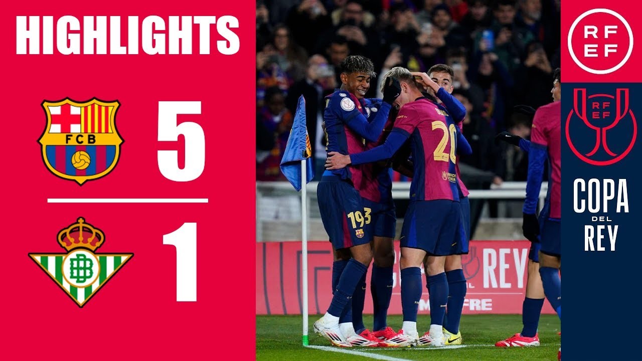 Full Match ย้อนหลัง [ บาร์เซโลน่า vs เรอัล เบติส ] โคปา เดล เรย์ สเปน 16.1.68