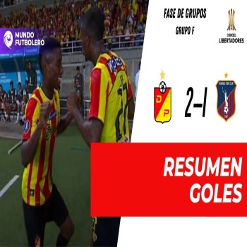 ไฮไลท์ฟุตบอล! เดปอร์ติโว เปไรร่า 2 - 1 โมนาคัส เอสซี & โคปา ลิเบอร์ตาดอเรส