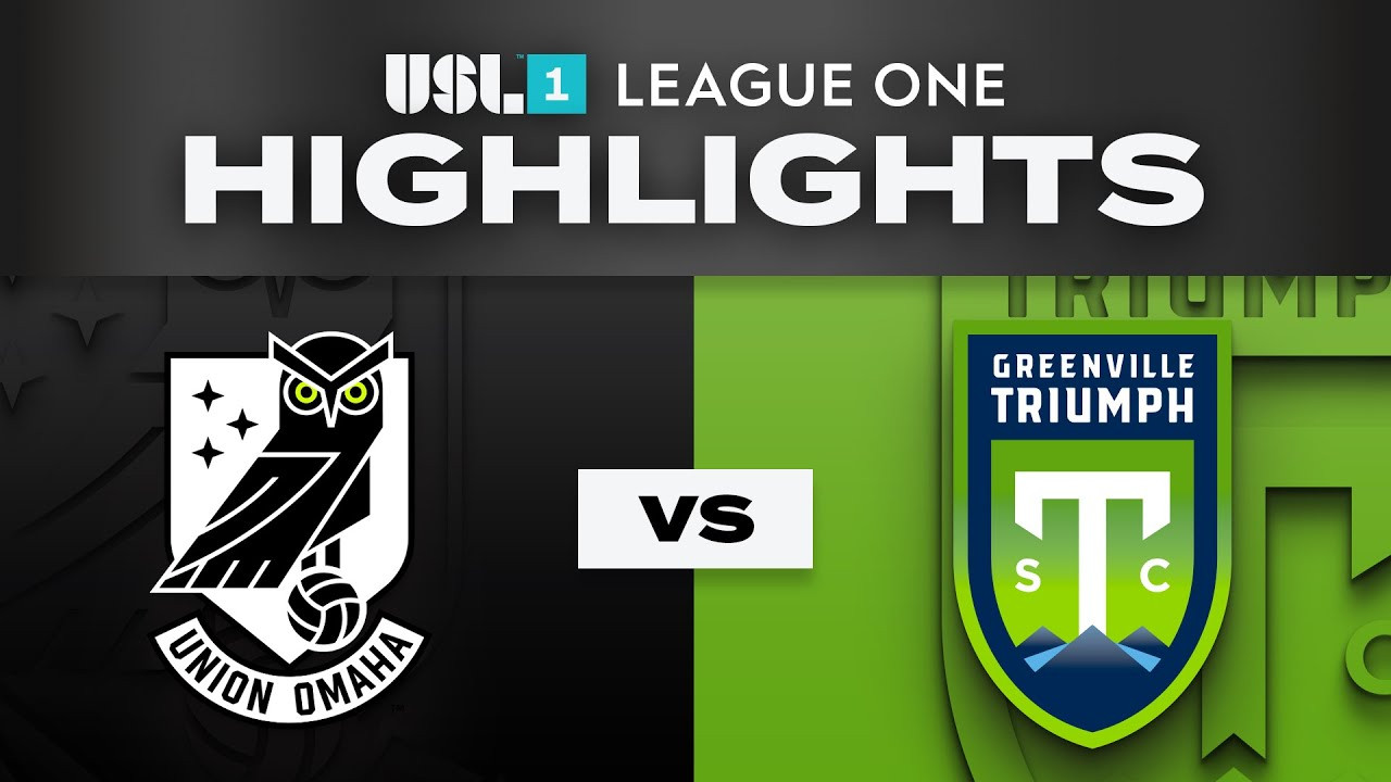 #ไฮไลท์ฟุตบอล [ โอมาฮา 1 - 0 กรีนวิลล์ เอฟซี ] ยูเอสแอล ลีกวัน 2025/13.6.68