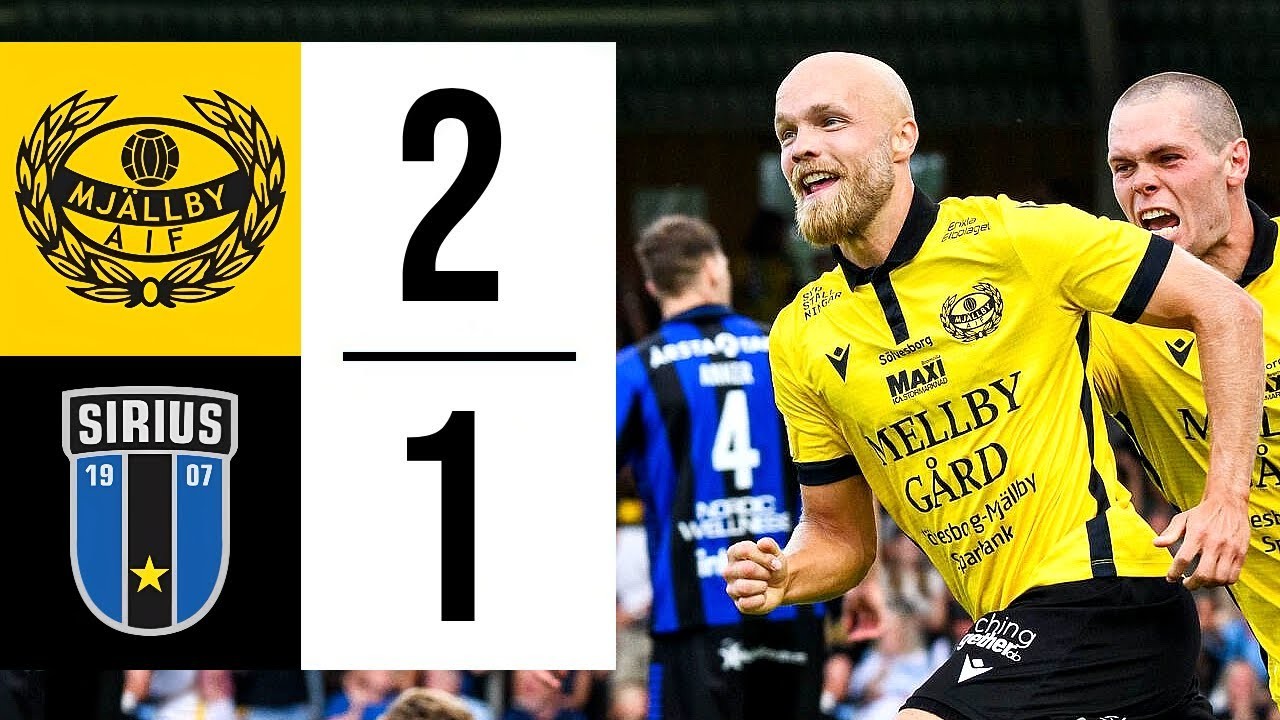 #ไฮไลท์ฟุตบอล [ มอลล์บี้ 2 - 1 ซิริอุส ] สวีเดน ออลสเวนส์คาน 2025/28.7.68