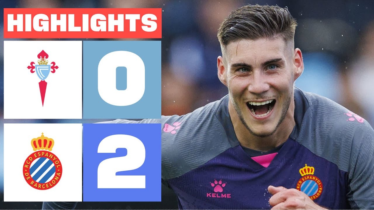 #ไฮไลท์ฟุตบอล [ เซลต้า บีโก้ 0 - 2 เอสปันญ่อล ] ลาลีก้า สเปน 2025/13.4.68