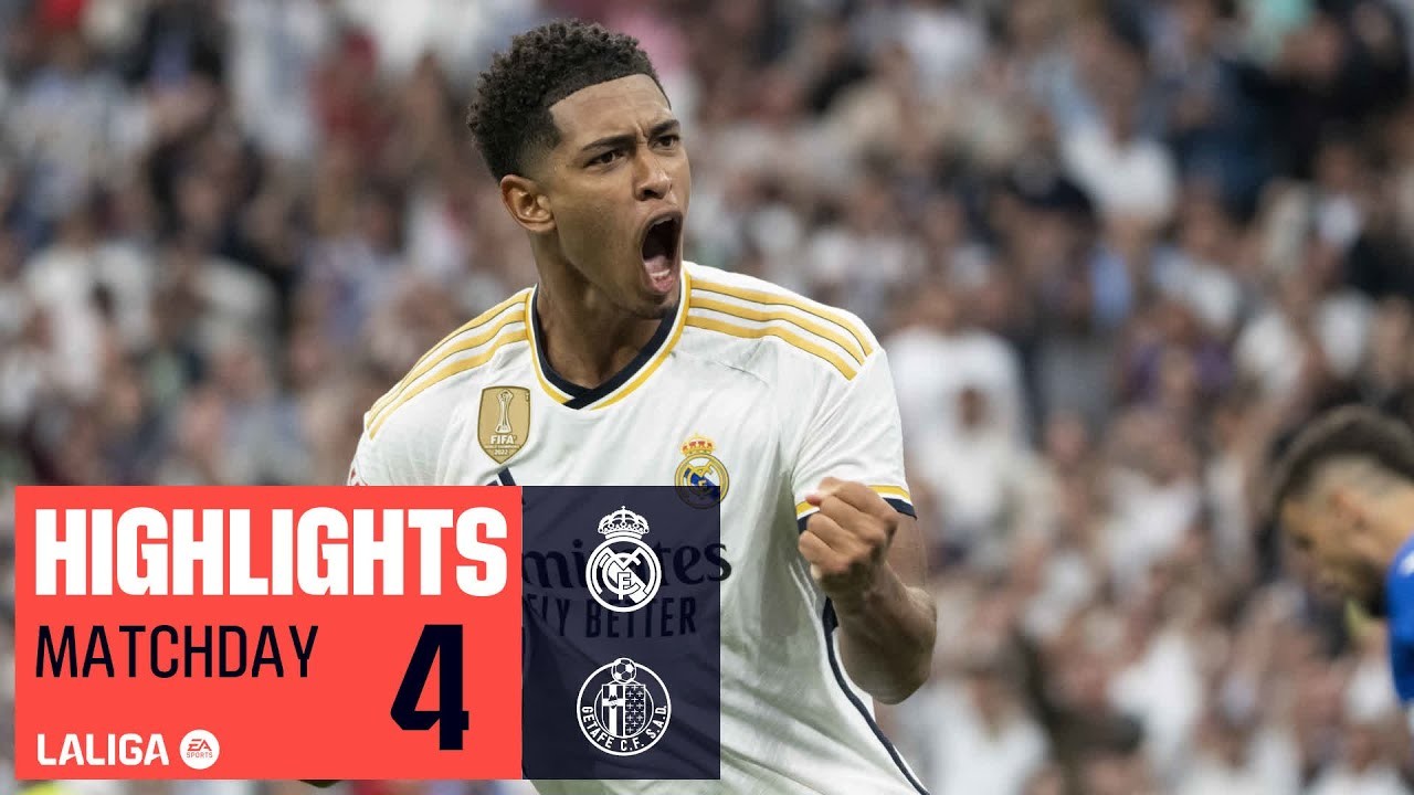 #ไฮไลท์ฟุตบอล [ เรอัล มาดริด 2 - 1 เกตาเฟ่ ] ลาลีก้า สเปน 2023