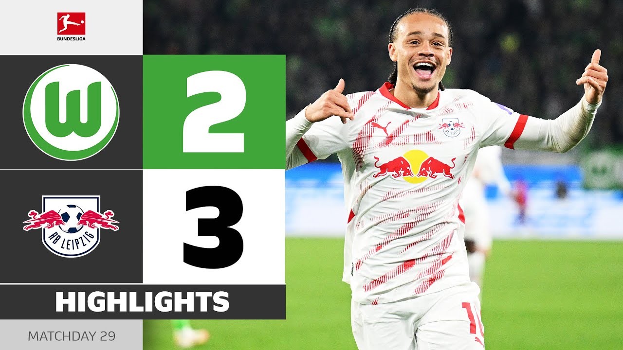 #ไฮไลท์ฟุตบอล [ โวล์ฟสบวร์ก 2 - 3 แอร์เบ ไลป์ซิก ] บุนเดสลีก้า เยอรมัน 2025/12.4.68