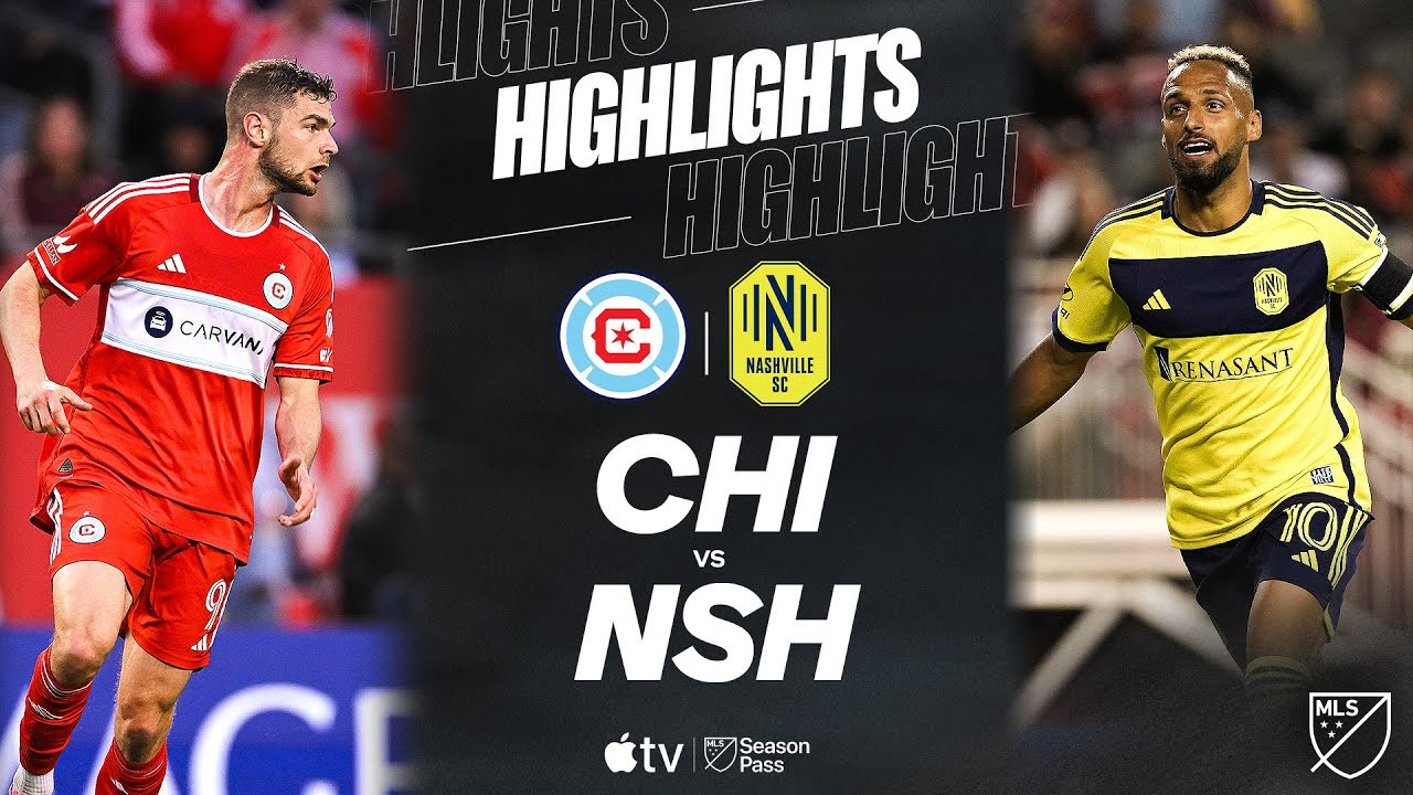 #ไฮไลท์ฟุตบอล [ ชิคาโก้ ไฟร์ 0 - 2 แนชวิลล์ เอสซี ] ยูเอสเอ เมเจอร์ลีก ซอคเกอร์ 2025/15.6.68