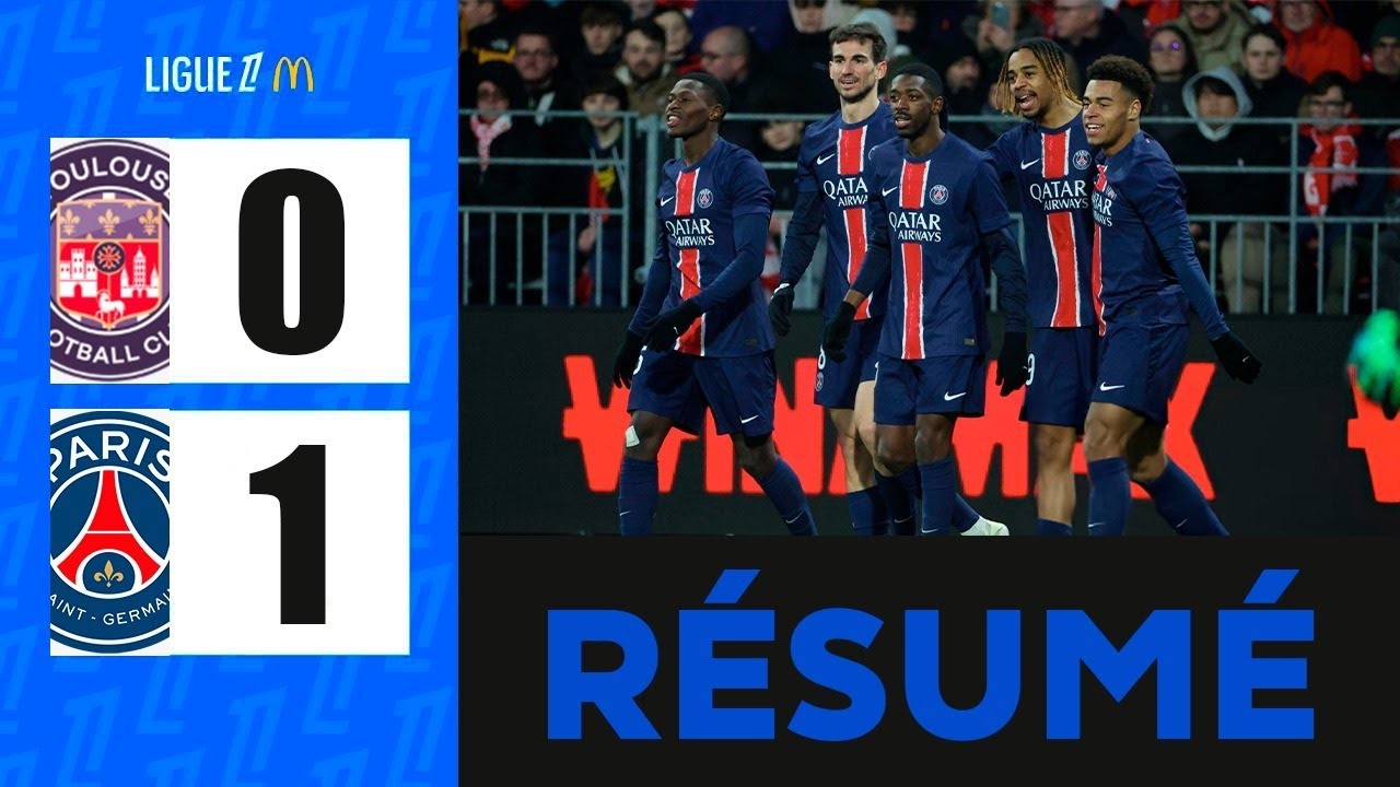 Full Match ย้อนหลัง [ ตูลูส vs ปารีส แซงต์ แชร์กแมง ] ลีกเอิง ฝรั่งเศส 16.2.68