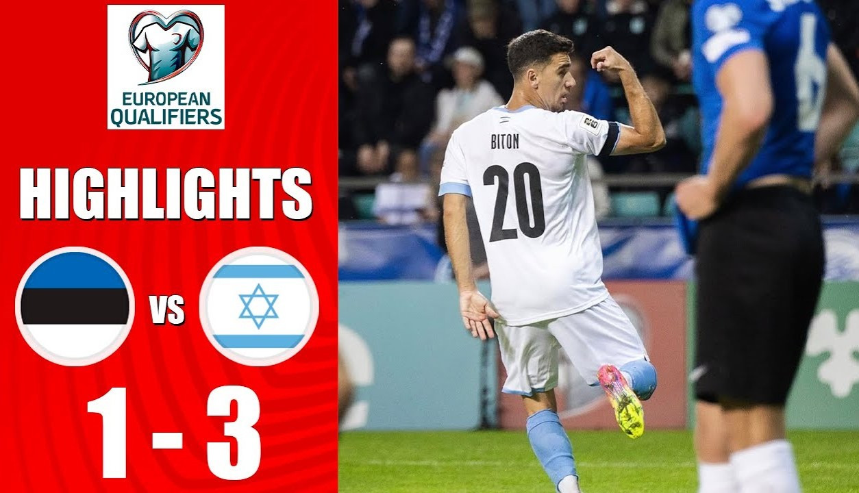 #ไฮไลท์ฟุตบอล [ เอสโตเนีย 1 - 3 อิสราเอล ] ฟุตบอลโลก รอบคัดเลือก โซนยุโรป 2025/7.6.68