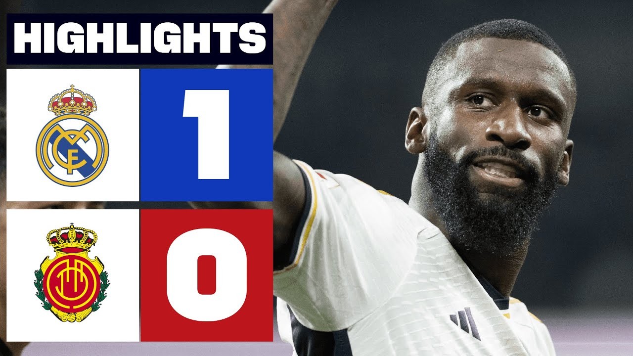 #ไฮไลท์ฟุตบอล [ เรอัล มาดริด 1 - 0 มายอร์ก้า ] ลาลีก้า สเปน 2024/4.1.67