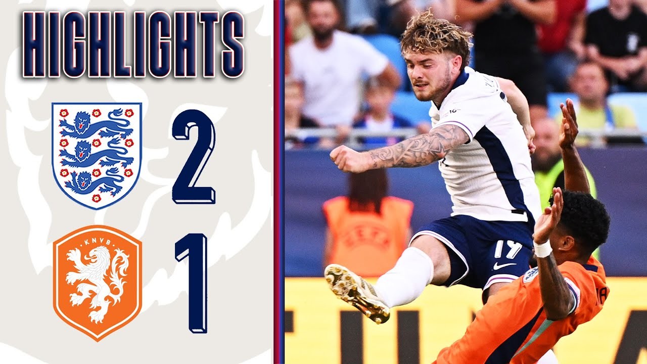 #ไฮไลท์ฟุตบอล [ อังกฤษ(ยู21) 2 - 1 เนเธอร์แลนด์(ยู21) ] ชิงแชมป์แห่งชาติยุโรป รุ่นอายุไม่เกิน 21ปี 2025/26.6.68