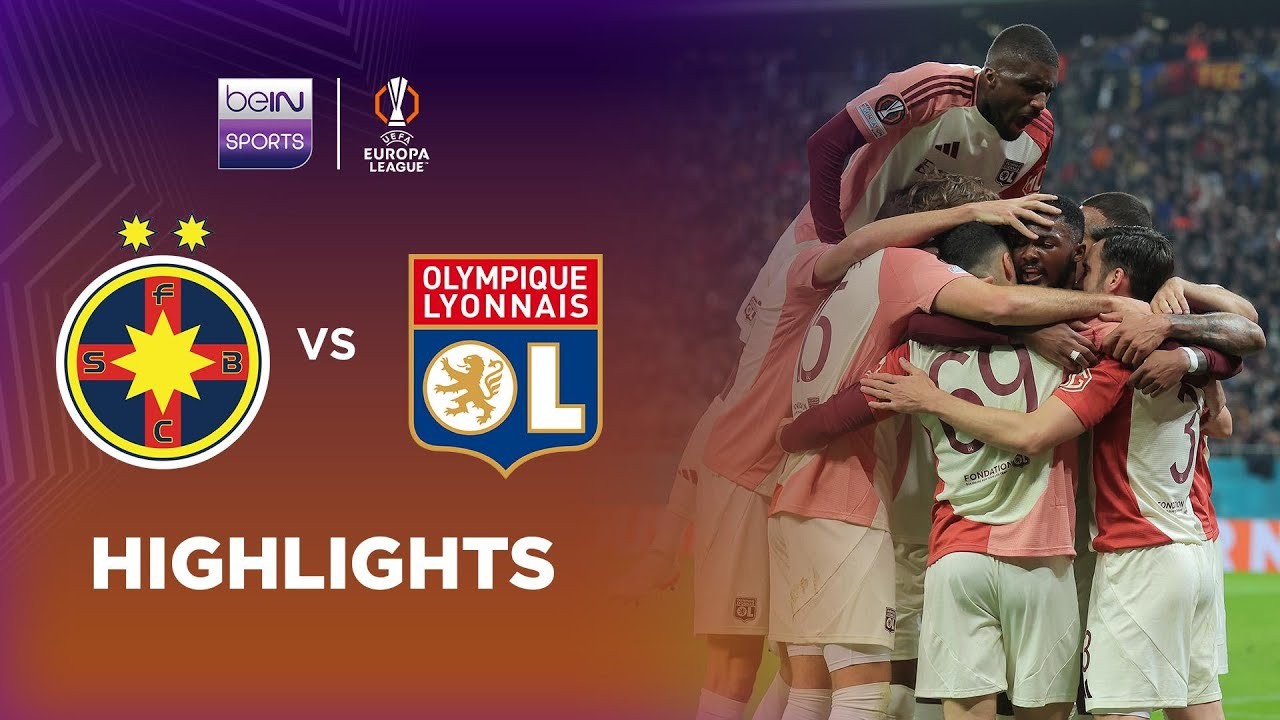 #ไฮไลท์ฟุตบอล [ สเตอัว บูคาเรสต์ 1 - 3 โอลิมปิก ลียง ] ยูฟ่า ยูโรป้า ลีก (รอบ16ทีมสุดท้าย)นัดแรก 2025/7.3.68