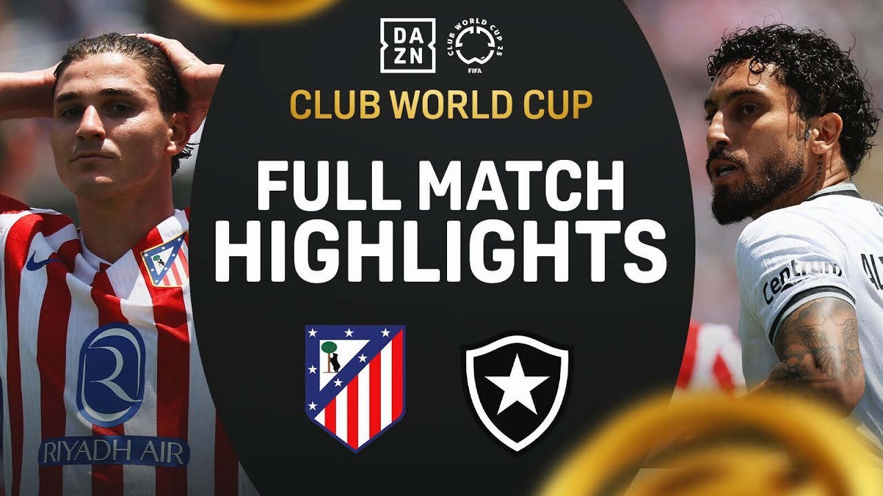 #ไฮไลท์ฟุตบอล [ แอตเลติโก้ มาดริด(สเปน) 1 - 0 โบตาโฟโก้ อาร์เจ(บราซิล) ] ฟีฟ่า คลับ เวิลด์ คัพ 2025/24.6.68